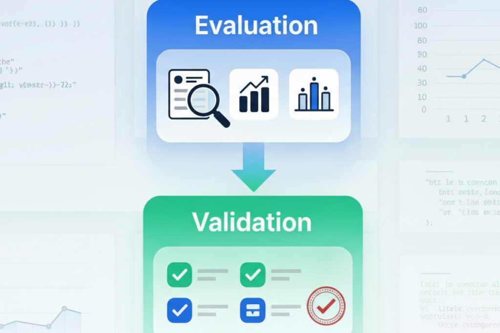 Evaluation and Validation